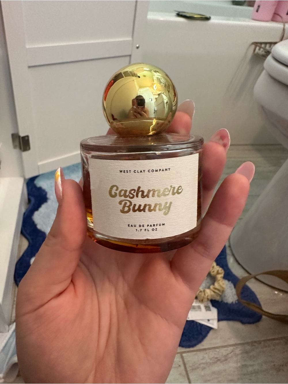 Cashmere Bunny Eau de Parfum — Gold Bottle Accent